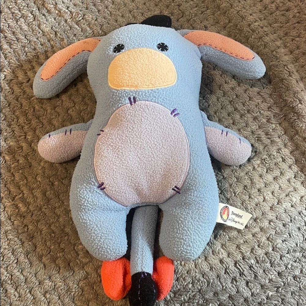 Disney Blue and Pink Eeyore Plush
